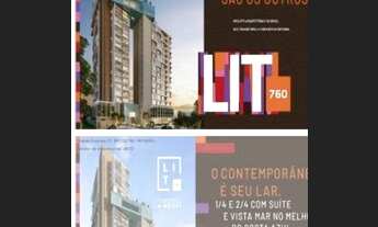 Imagem: Lançamento, aptos 1/4 e 2/4, varanda, no