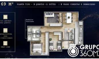 Imagem 15: Apartamento para Venda em São Bernardo do Campo, Rudge Ramos, 3 dormitórios, 1 suíte, 2 ba