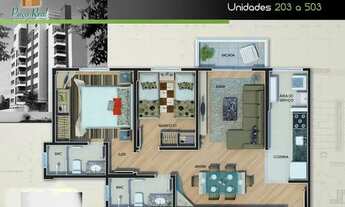 Imagem 5: APARTAMENTO com 2 dormitórios à venda por R$ 764.900,00 no bairro Bigorrilho - CURITIBA