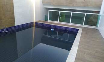 Imagem 3: Casa Sobreposta para Venda em Santos, Embaré, 4 dormitórios, 4 suítes, 5 banheiros, 2 vaga