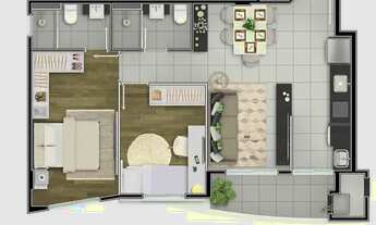 Imagem 6: APARTAMENTO com 2 dormitórios à venda por R$ 660.000,00 no bairro Alto da Glória - CURITIB