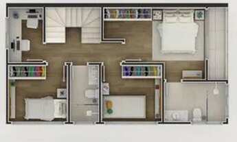 Imagem 3: CASA com 4 dormitórios à venda por R$ 1.290.000,00 no bairro Tingui - CURITIBA / PR