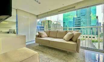 Imagem 2: Apartamento com 1 dormitório para alugar, 54 m² por R$ 13.984,73/mês - Vila Nova Conceição