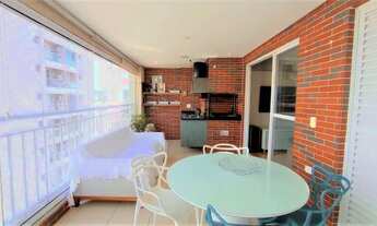 Imagem 4: Apartamento com 3 dormitórios para alugar, 124 m² por R$ 9.500,01 - Vila Rica - Santos/SP