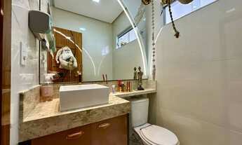 Imagem 2: Casa Térrea Morada dos Pássaros com 3 Suítes Alto Padrão/ Porcelanato/ churrasqueira a ca