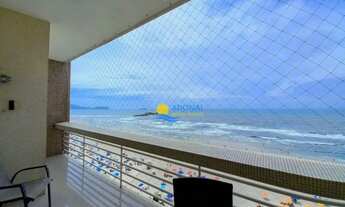 Imagem 3: Apartamento frente mar com sacada Pitangueiras Guarujá