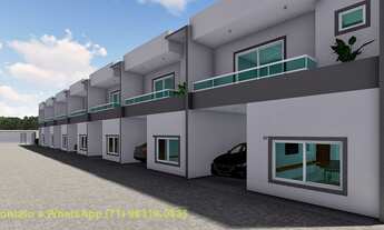 Imagem 4: Casa 4 suítes, 02 vagas, condomínio piscina e quiosque, Lauro de Freitas