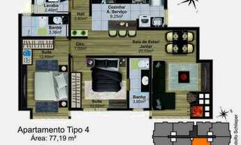 Imagem 2: Apartamento com 2 dormitórios à venda em Canela