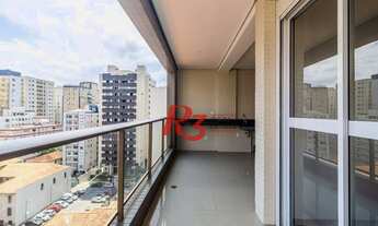 Imagem 4: Apartamento com 3 dormitórios à venda, 128 m² - Embaré - Santos/SP