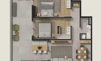 Imagem 5: COBERTURA com 4 dormitórios à venda por R$ 4.994.928,00 no bairro Cabral - CURITIBA / PR