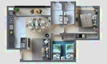 Imagem 5: APARTAMENTO com 2 dormitórios à venda por R$ 619.900,00 no bairro Juvevê - CURITIBA / PR