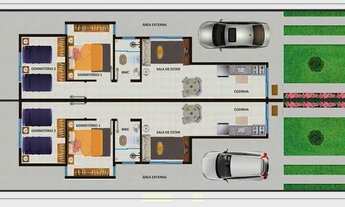 Imagem 5: Casa à venda 2 quartos em São José bairro Forquilhas R$ 250.000,00