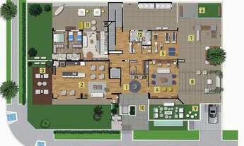 Imagem 2: COBERTURA com 2 dormitórios à venda por R$ 1.232.417,66 no bairro Santa Quitéria - CURITIB