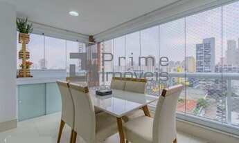 Imagem 6: Apartamento Vila Romana 86 m² 3 dormitórios 1 suíte 2 vagas Varanda com Churrasqueira