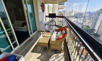 Imagem 7: Apartamento Campo Belo mobiliado 198 m² , 3 suítes , 4 vagas soltas com depósito e laze