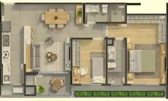 Imagem 7: COBERTURA com 3 dormitórios à venda por R$ 2.500.037,57 no bairro Campo Comprido - CURITIB