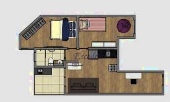 Imagem 2: Apartamento com 2 dormitórios à venda, 43 m² por R$ 265.000,00 - Jardim Paraíso - Zona Nor