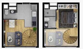 Imagem 6: APARTAMENTO com 2 dormitórios à venda por R$ 612.900,00 no bairro Água Verde - CURITIBA