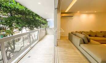 Imagem 2: Luxuoso apartamento com varanda na quadra da praia no Leblon