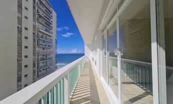 Imagem 6: Apartamento beira mar, vista mar, 4 dormitórios ( 1 suíte), 2 vagas, Pitangueiras, Guarujá