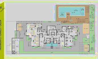 Imagem 3: Cobertura duplex 3 suites Terraço Gourmet Bairro Campestre Santo Andre