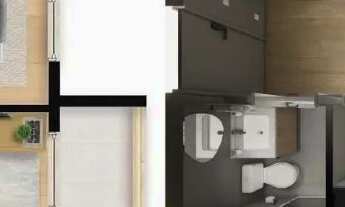 Imagem 2: Apartamento 1 dormitório mobiliado e decorado - My One Estação Brooklin - Próx. metrô