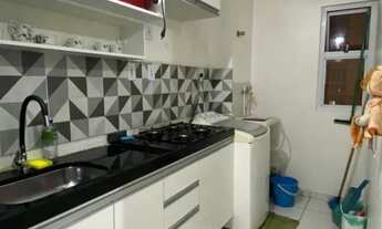 Imagem 4: Vendo bosque metrópole menor preço do mercado 2/4 com suíte e sacada modulados na cozinha