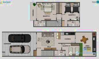 Imagem 3: Casa duplex de 03 quartos na orla de Porto Seguro, Bahia!