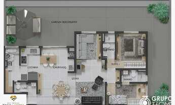 Imagem 5: Apartamento para Venda em São Caetano do Sul, Barcelona, 2 dormitórios, 2 suítes, 3 banhei