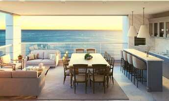 Imagem: Espetáculo de lançamento frente mar