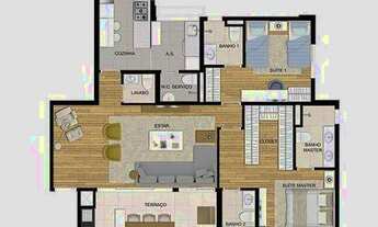 Imagem 4: Bonjour Alto de Pinheiros - 120 a 229m² - 3 quartos - Alto da Lapa, São Paulo - SP