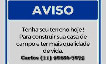 Imagem: Lotes no interior na beira do asfalto Cd