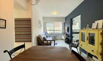 Imagem 2: Apartamento com 2 dormitórios à venda, 70 m² por R$ 455.000 - Ponta da Praia - Santos/SP