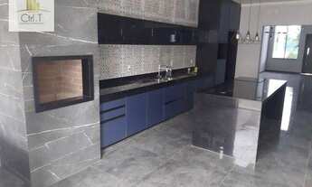 Imagem 4: Casa com 3 dormitórios à venda, 215 m² por R$ 965.000 - Condomínio Residencial Tecoara - T