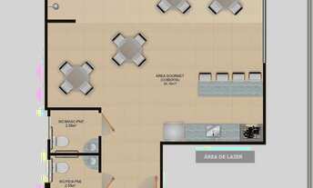 Imagem 2: Apartamento à venda 1 Quarto, 1 Vaga, 45M², PRAIA DO MORRO, GUARAPARI - ES