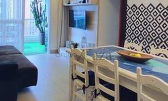 Imagem 2: Maravilhoso apartamento a venda no Jardim Aquarius -2 dormitórios, 2 vagas, sacadaa com vi