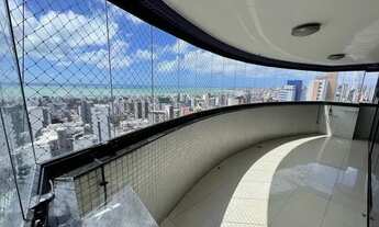 Imagem 1: Apartamento para alugar no Bessa com vista mar