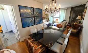 Imagem 5: Apartamento Campo Belo mobiliado 198 m² , 3 suítes , 4 vagas soltas com depósito e laze