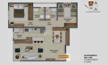 Imagem 5: IMPERDIVEL!!! Apartamento com mezanino a venda em Coqueiros