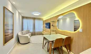 Imagem 6: Apartamento de 2 dormitórios sendo 1 suíte mobiliado com terraço e box/vaga de garagem em