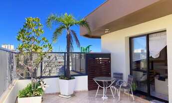 Imagem: Cobertura com terraço semi mobiliada no