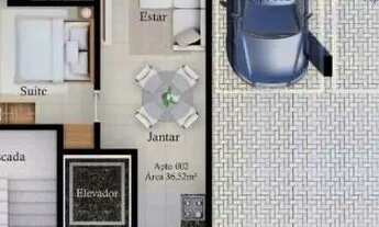 Imagem 2: Apartamento Térreo para Venda em João Pessoa, Bancários, 3 dormitórios, 1 suíte, 1 banheir