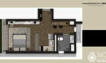 Imagem 3: Studio para Venda em São Paulo, Cerqueira César, 1 dormitório, 1 banheiro