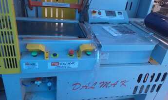 Imagem 2: Máquina de Shirink Dalmak Automatica com forno de encolhimento