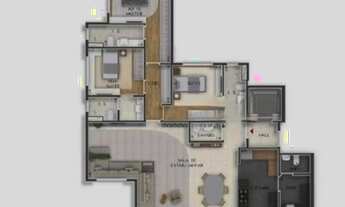 Imagem 2: Área privativa à venda, 4 quartos, 2 suítes, 3 vagas, Anchieta - Belo Horizonte/MG