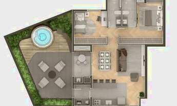 Imagem 7: APARTAMENTO com 2 dormitórios à venda por R$ 597.000,00 no bairro Água Verde - CURITIBA