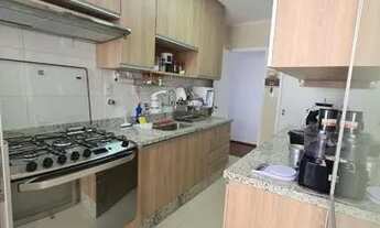 Imagem 2: Excelente apartamento com 82m², 3 dormitórios, 2 banheiros, varanda, ampla sala e área de