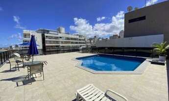 Imagem 2: Flat com 1 dormitório para alugar, 47 m² por R$ 2.500,00/mês - Pituba - Salvador/BA