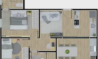 Imagem 6: APARTAMENTO com 2 dormitórios à venda por R$ 544.877,40 no bairro Portão - CURITIBA / PR