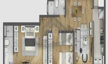 Imagem: Apartamento para Venda - 81.47m², 3 dormitórios